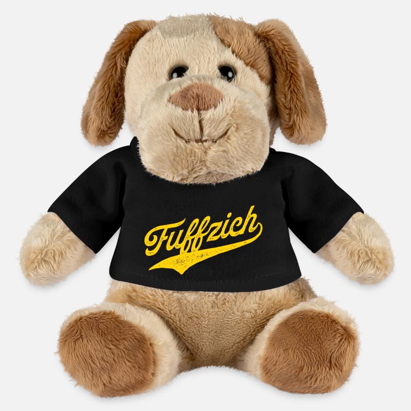 Fuffzich - Fünfzigster Geburtstag - MiniFeet® Hund Helge - Schwarz