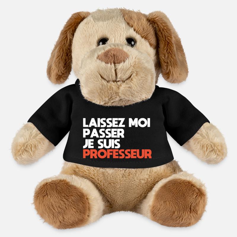 Lass mich passieren, ich bin ein Lehrer - MiniFeet® Hund Helge - Schwarz