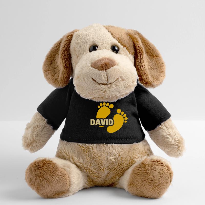 David als Geburt MiniFeet® Hund Helge