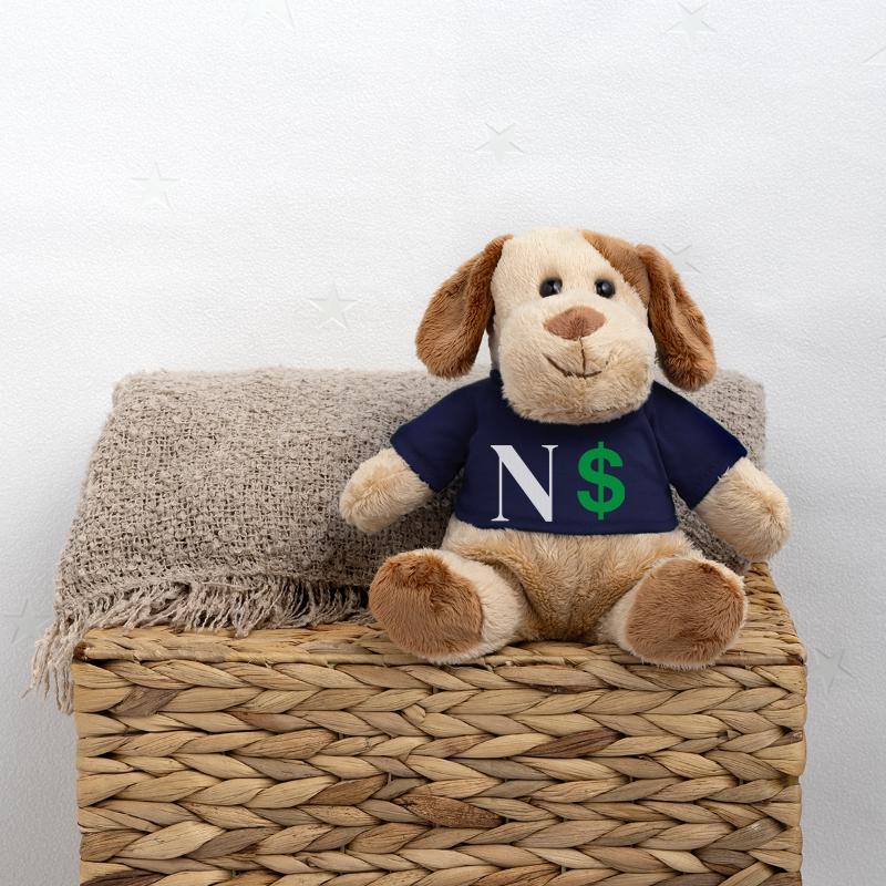 Letter n dollar MiniFeet® Dog Helge