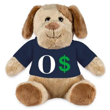 Buchstabe o Dollar - MiniFeet® Hund Helge - French Navy - Vorne