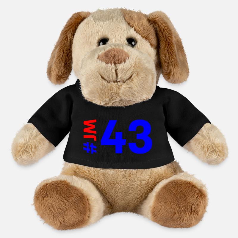 JM43 - Chien en peluche Helge MiniFeet® - noir