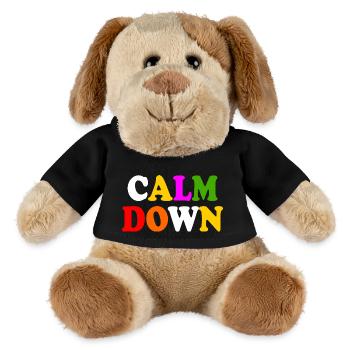Calm down - MiniFeet® Dog Helge - black - Front