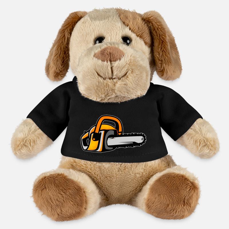 Kettensäge - MiniFeet® Hund Helge - Schwarz