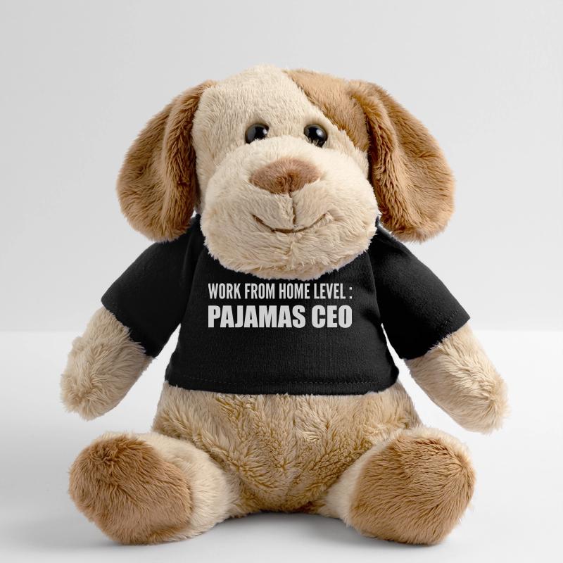 Work from home level : pajamas ceo Chien en peluche Helge MiniFeet®