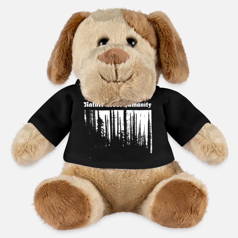 Nature above humanity - MiniFeet® Hund Helge - Schwarz