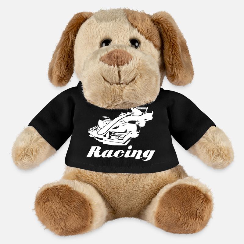 Racing - MiniFeet® Hund Helge - Schwarz