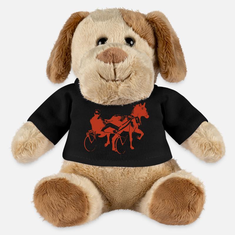 trotteur - Chien en peluche Helge MiniFeet® - noir
