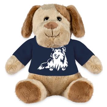 Sheltie "Black Edition" - MiniFeet® Hund Helge - French Navy - Vorne