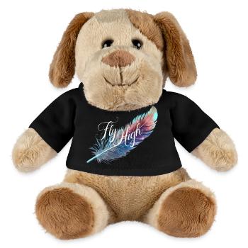 FLIEGEN SIE HOCH HINAUS - MiniFeet® Hund Helge - Schwarz - Vorne