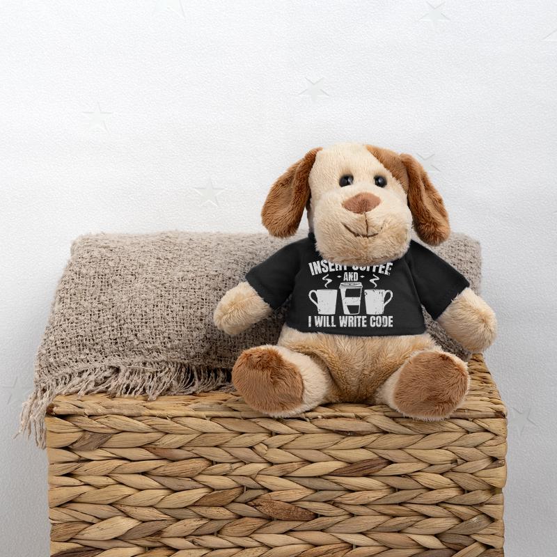 Programmeur Blagues drôles Chien en peluche Helge MiniFeet®