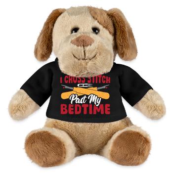 Cross Stitch After Bedtime Cross Stitch - MiniFeet® Dog Helge - black - Front