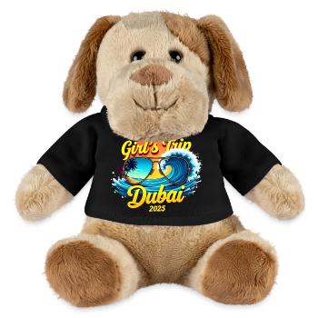 Wochenend-Birthday Dubai 2025 - MiniFeet® Hund Helge - Schwarz - Vorne