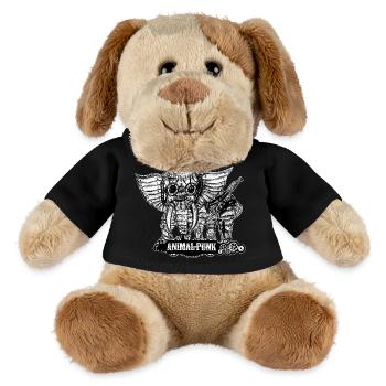 Mr. Elephant AnimalPunk SteamPunk - MiniFeet® Dog Helge - black - Front