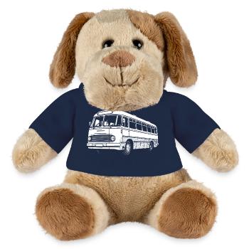 Bus Legende - MiniFeet® Hund Helge - French Navy - Vorne