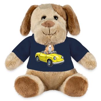 Meerschweinchen Auto - MiniFeet® Hund Helge - French Navy - Vorne