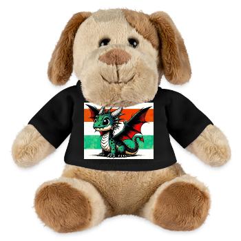 dragon - MiniFeet® Dog Helge - black - Front