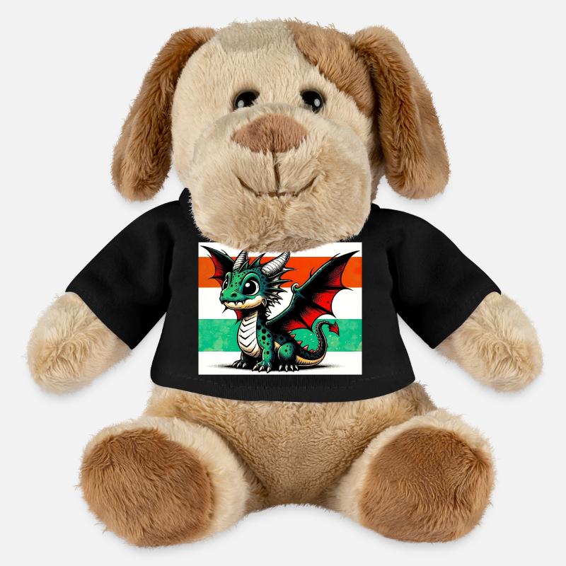 Drache - MiniFeet® Hund Helge - Schwarz