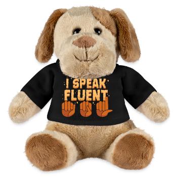 Deaf Deaf Hearing Impairment - MiniFeet® Dog Helge - black - Front