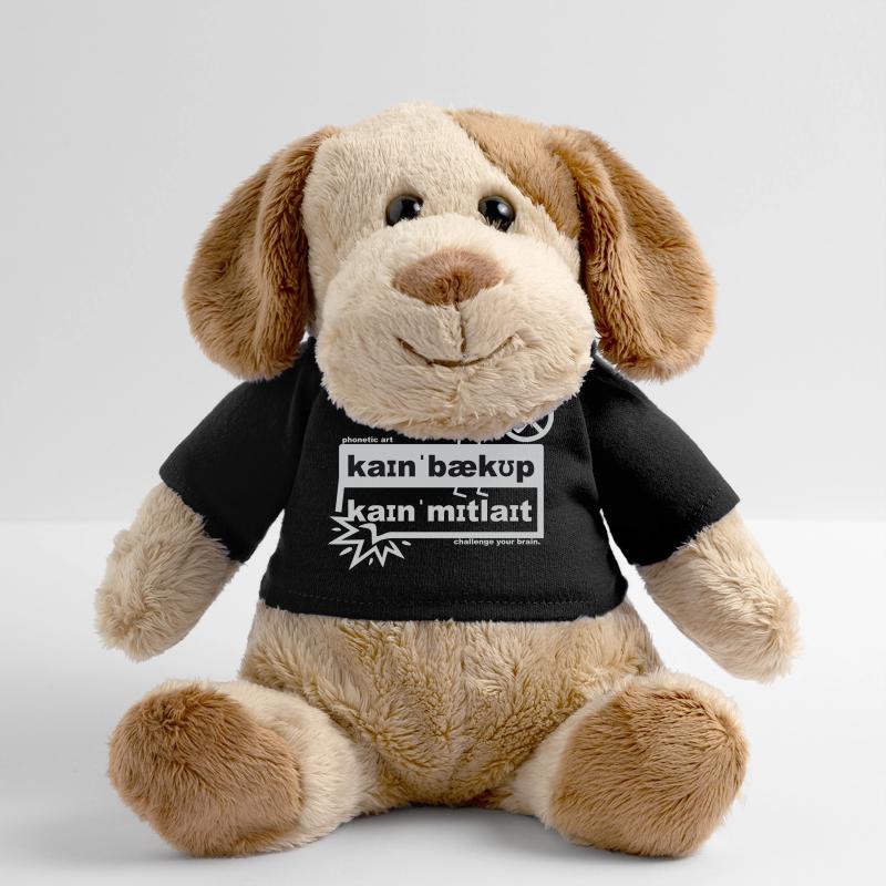 Kein Backup, kein Mitleid - phonetic art MiniFeet® Hund Helge