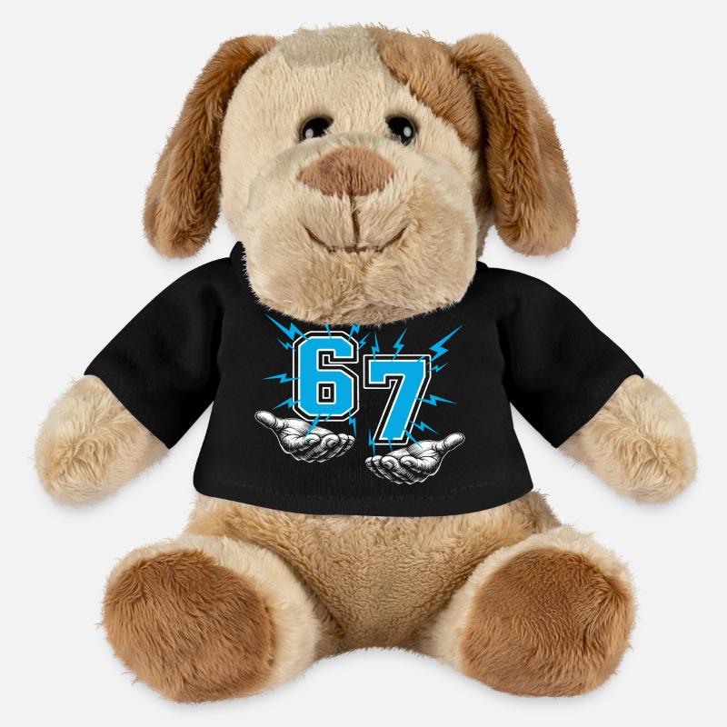 67 six seven - MiniFeet® Hund Helge - Schwarz