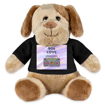 90s Love Boombox - MiniFeet® Dog Helge - black - Front