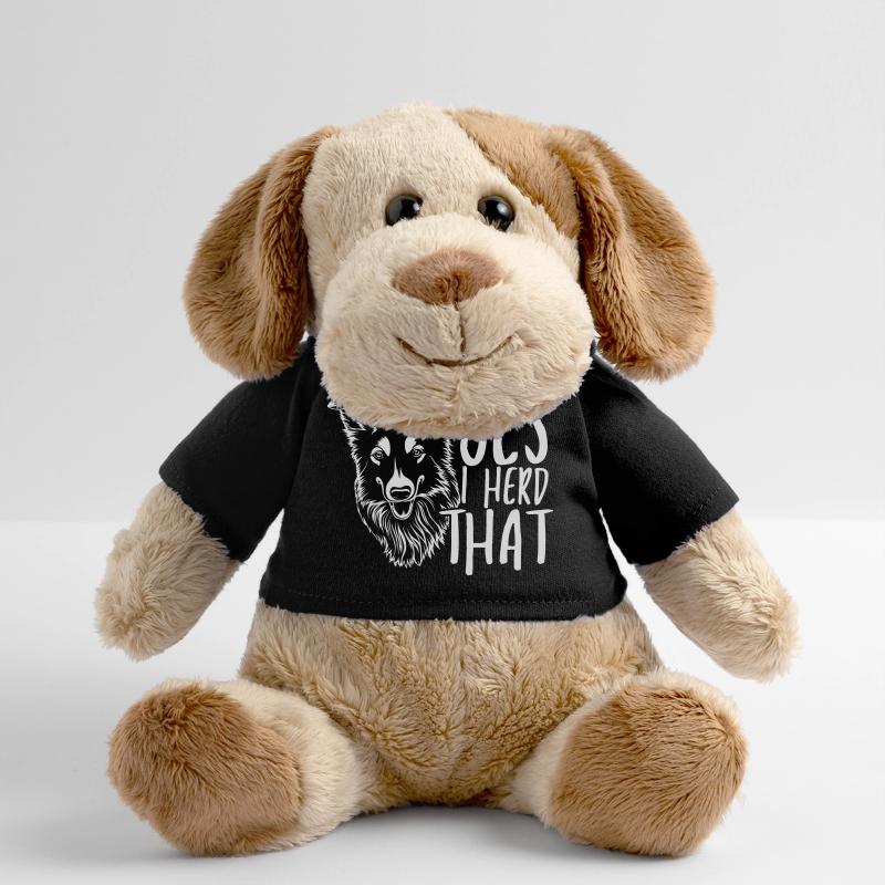 Tête de loup avec texte manuscrit Chien en peluche Helge MiniFeet®