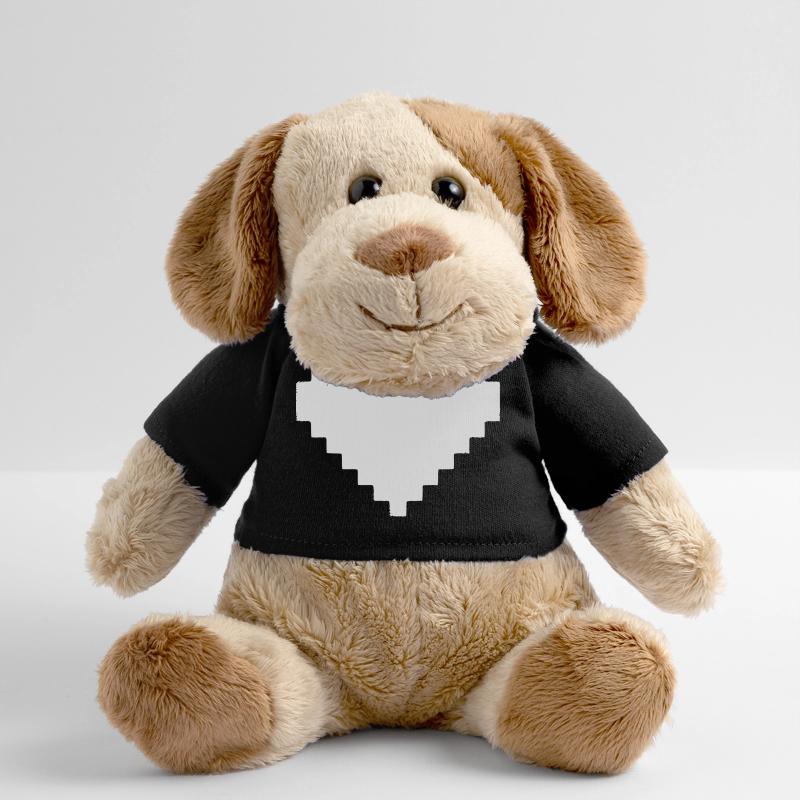 Pixel Heart 8-Bit Life Chien en peluche Helge MiniFeet®