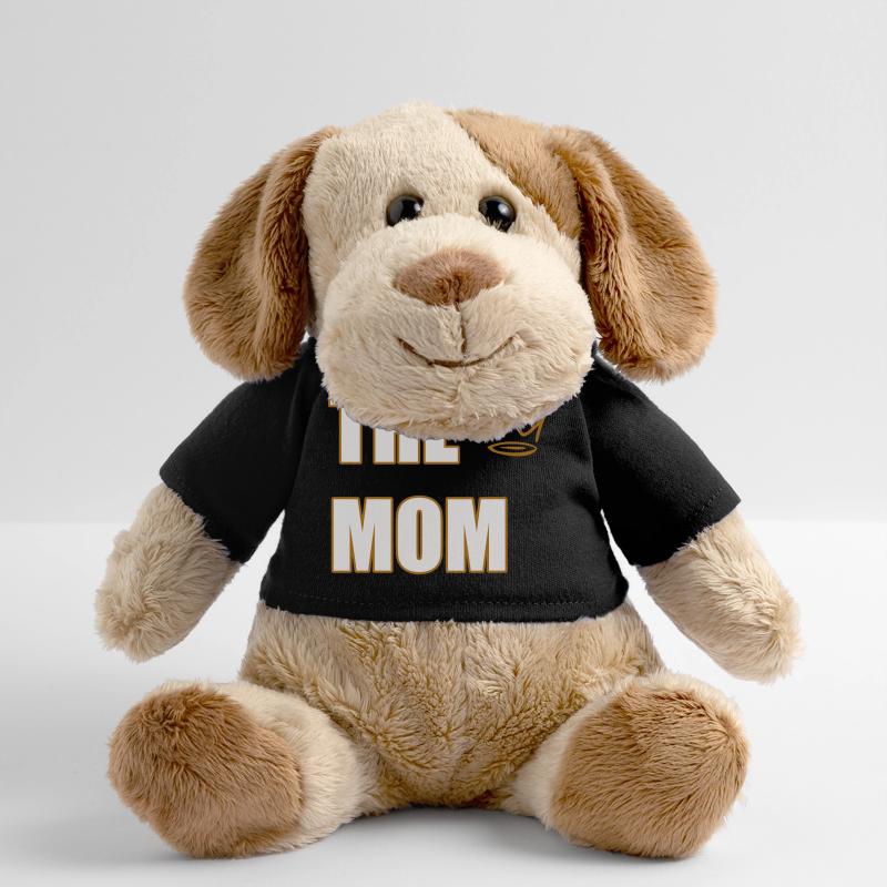 THE MOM – Design de déclaration de mère audacieuse et fière Chien en peluche Helge MiniFeet®