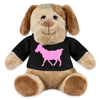 Ziege rosa G.O.A.T. - MiniFeet® Hund Helge - Schwarz - Vorne