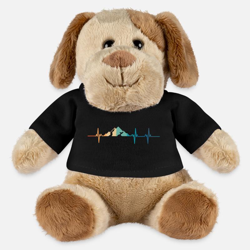 Herzschlag der Berge - MiniFeet® Hund Helge - Schwarz