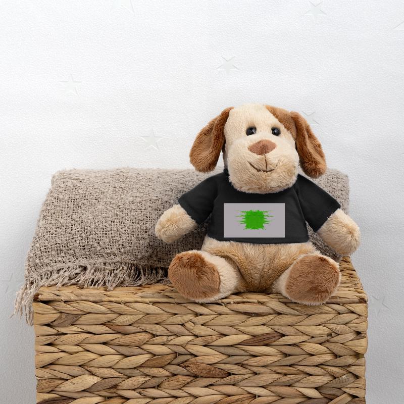 Cube d’éclat Chien en peluche Helge MiniFeet®