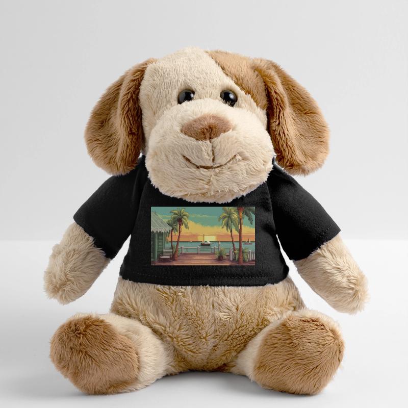 Key West, Florida - Pixel Art MiniFeet® Dog Helge