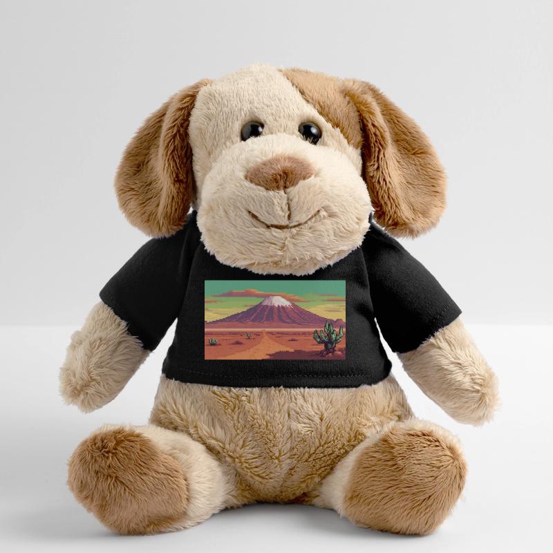 Désert d’Atacama, Chili - Pixel Art Chien en peluche Helge MiniFeet®