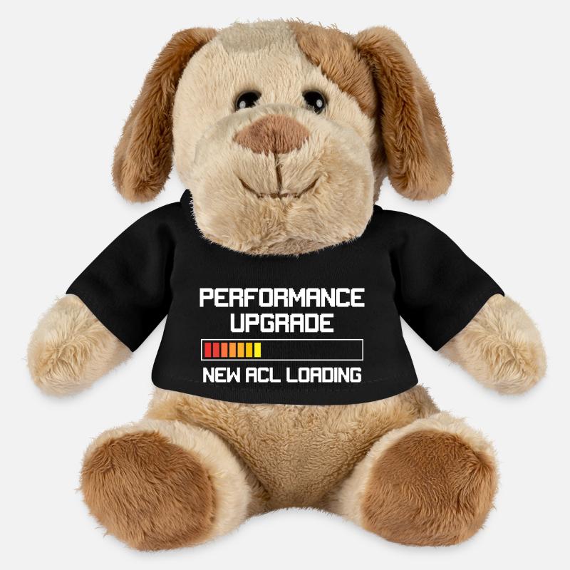 Funny Knee Surgery Torn ACL Performance Upgrade - MiniFeet® Hund Helge - Schwarz