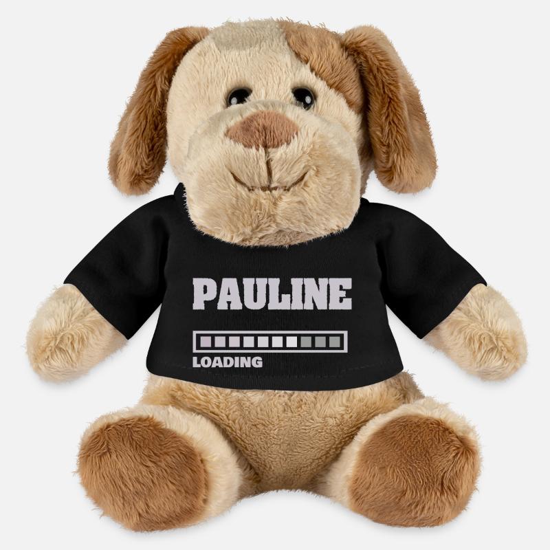 Pauline bébé - Chien en peluche Helge MiniFeet® - noir