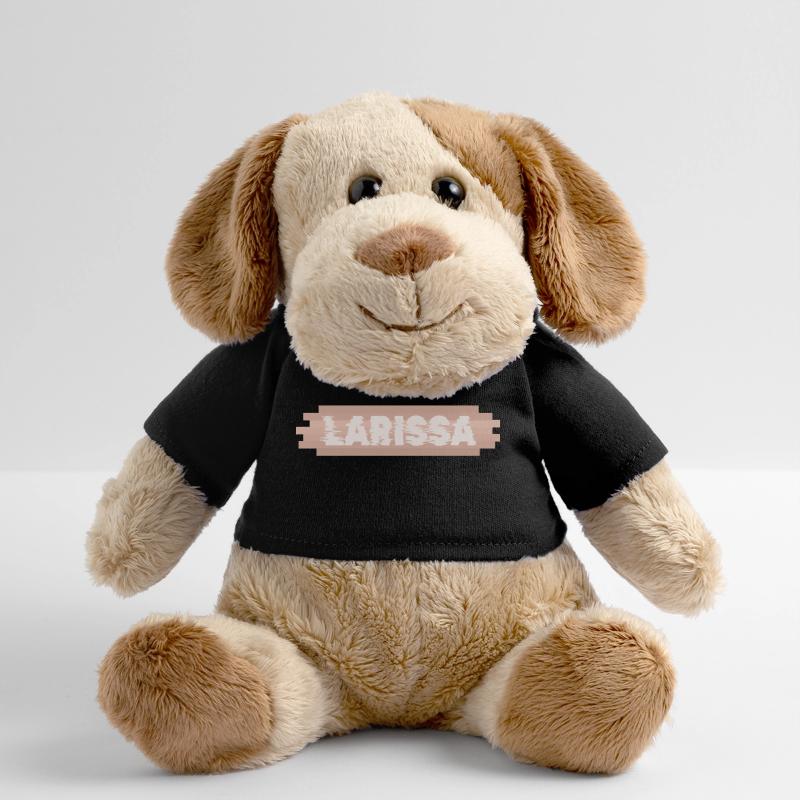 Prénom Larissa Chien en peluche Helge MiniFeet®