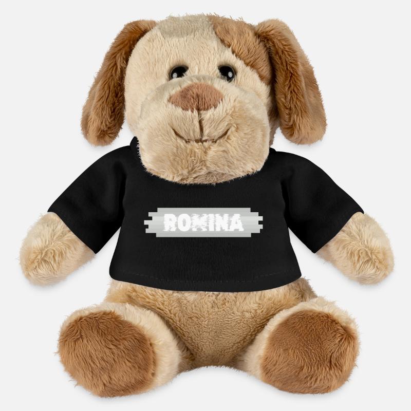 Name Romina - MiniFeet® Hund Helge - Schwarz