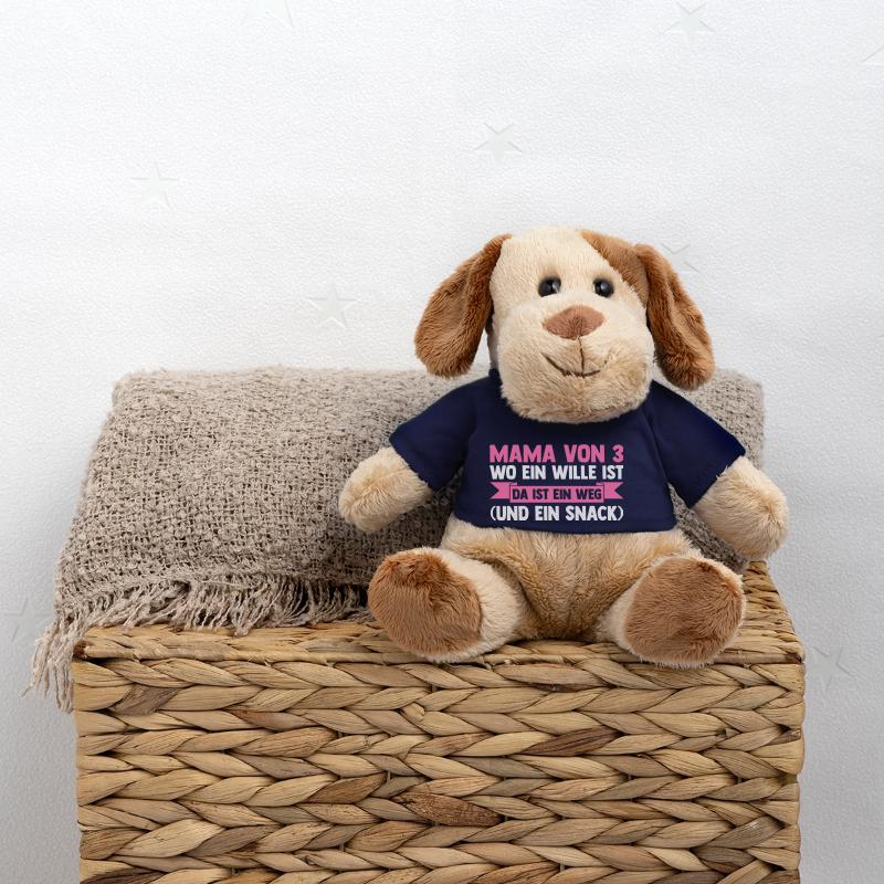 Mama Von 3 Kindern MiniFeet® Hund Helge