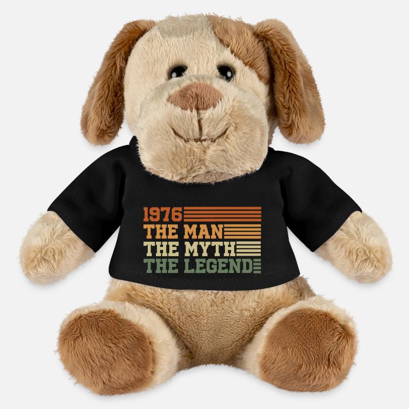 1976 - Chien en peluche Helge MiniFeet® - noir