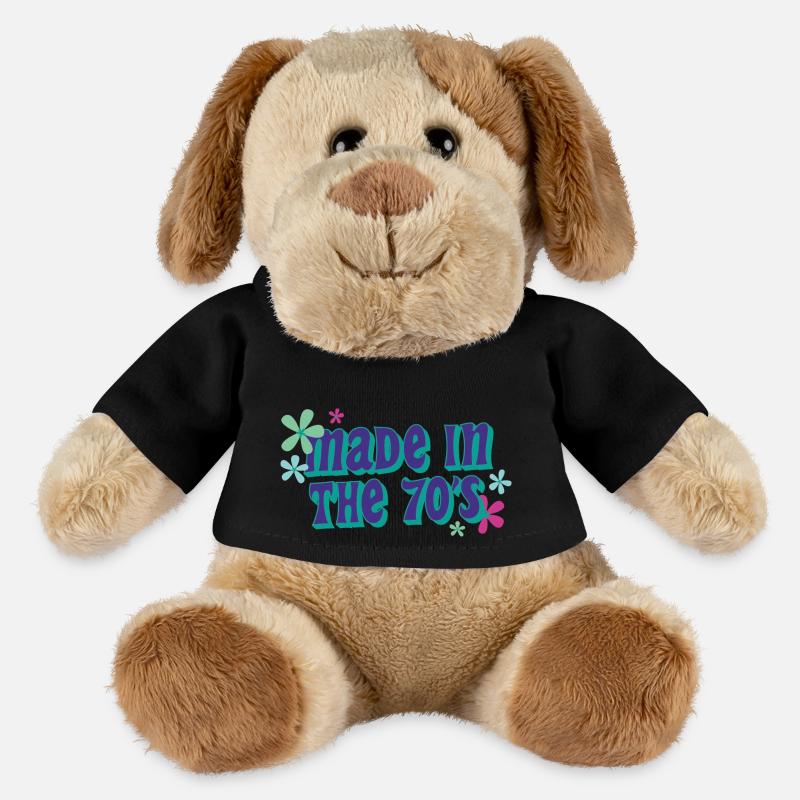 made in 70 s - MiniFeet® Hund Helge - Schwarz