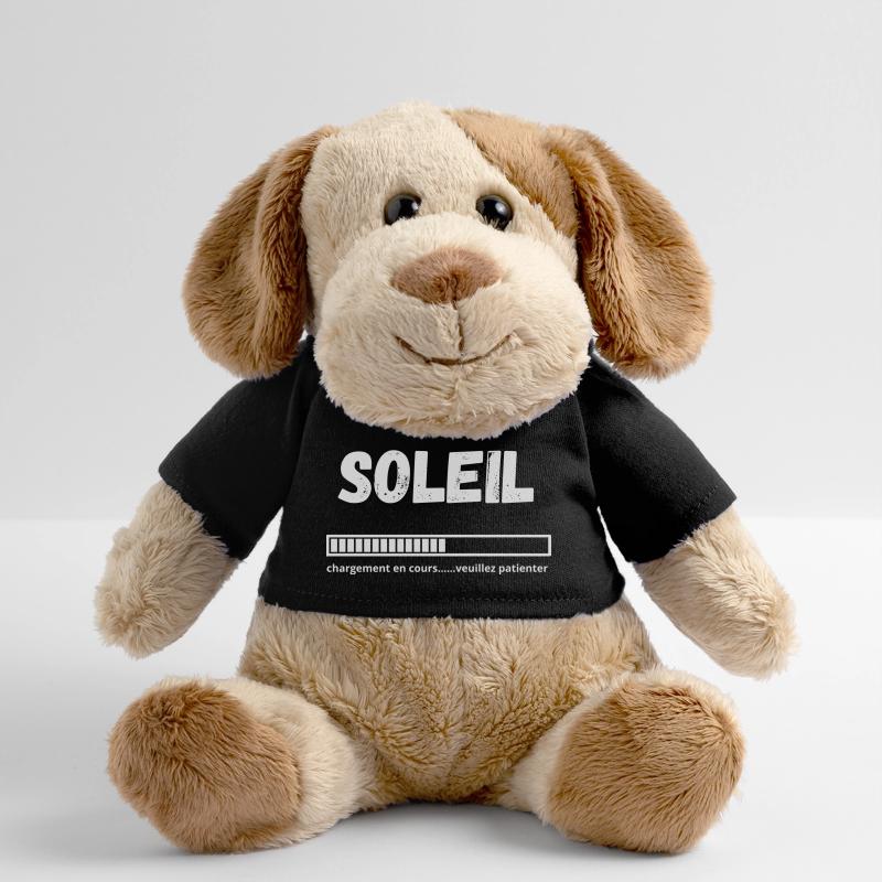 Sonnenschein im Gange, bitte warten MiniFeet® Hund Helge