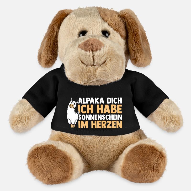 Alpaka - MiniFeet® Hund Helge - Schwarz