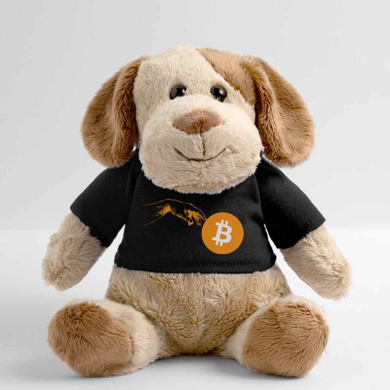 Crypto Creation Hand 3 Bitcoin MiniFeet® Dog Helge