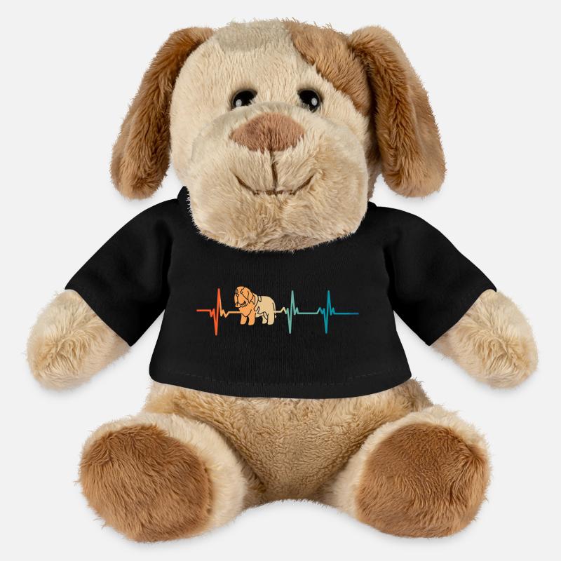 Bernards Herzschlag - MiniFeet® Hund Helge - Schwarz