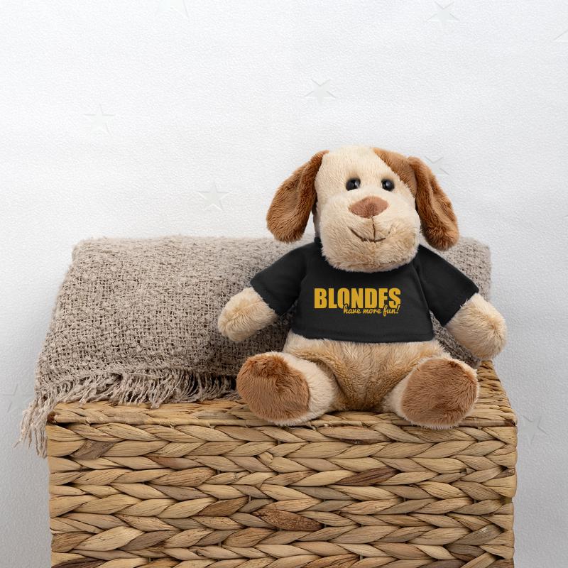 Blondes have more fun! MiniFeet® Hund Helge