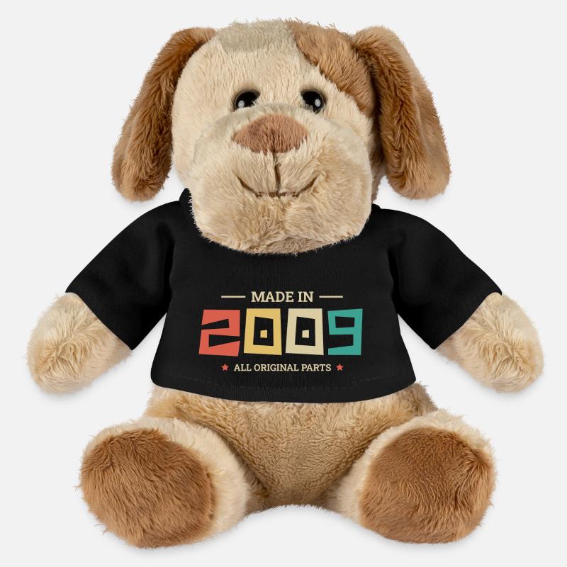 Legendär seit 2009 Original 2009 - MiniFeet® Hund Helge - Schwarz