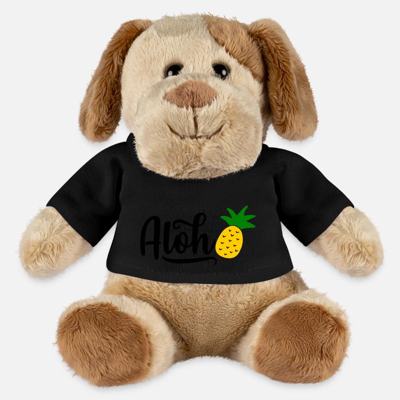 Aloha Pineapple - MiniFeet® Dog Helge - black