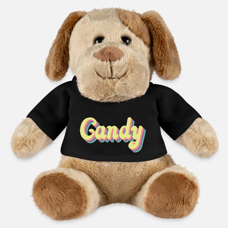 CANDY vintage design - MiniFeet® Hund Helge - Schwarz