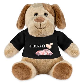 The Bride-to-be - Wedding Car - MiniFeet® Dog Helge - black - Front